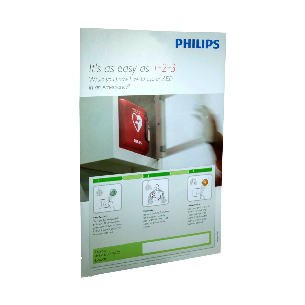 AED Awareness Poster Pack
