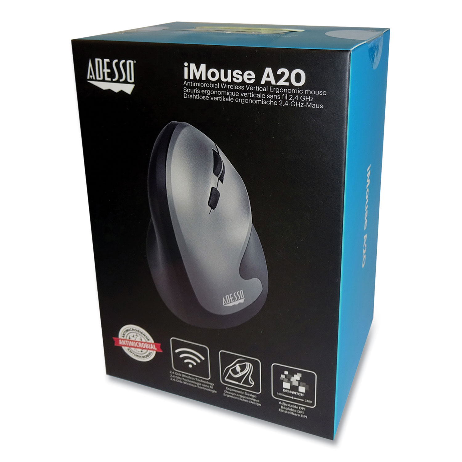 Contour RollerMouse Red Laser Wireless 2800 dpi Scroll Wheel 6