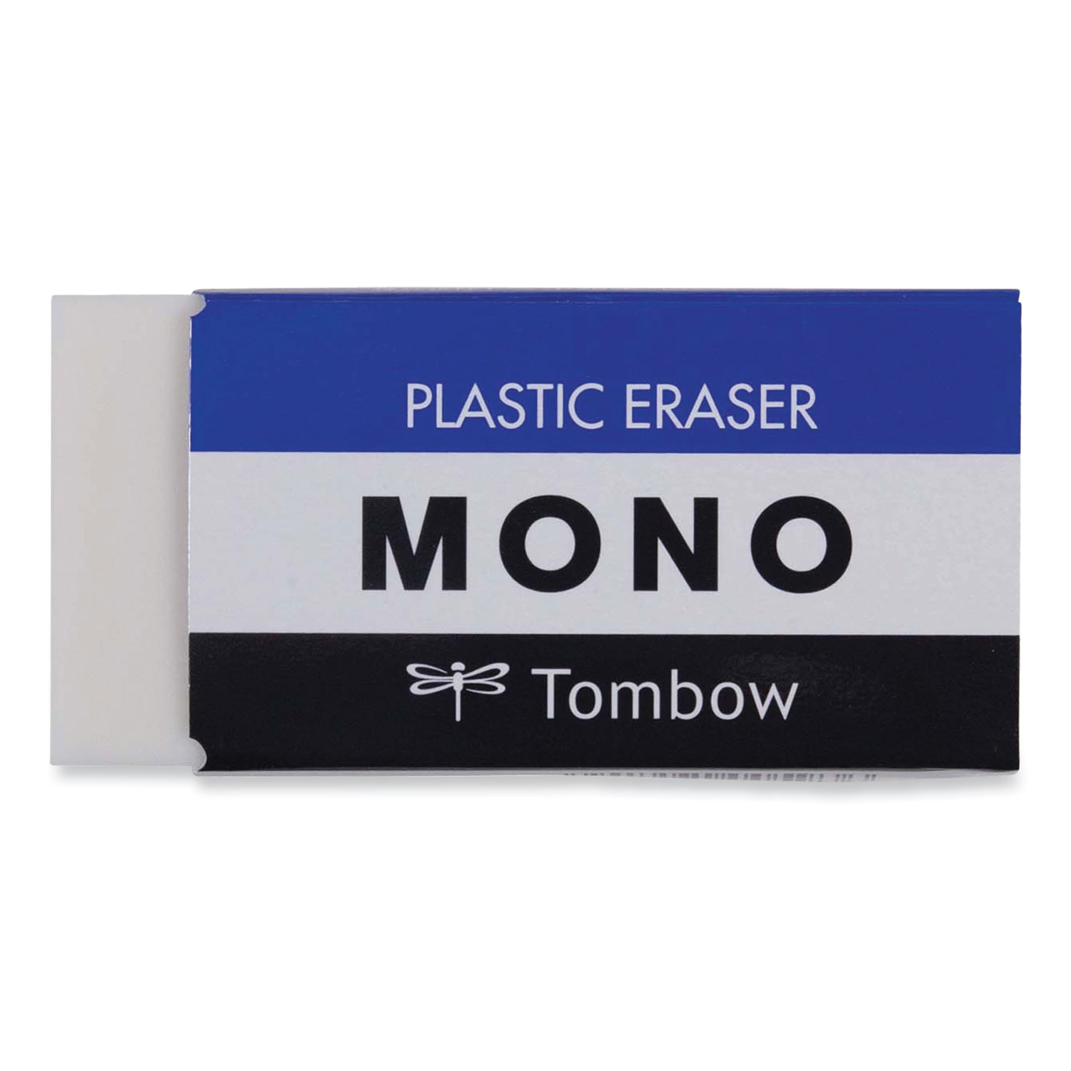 TOM57332 - Eraser, For Pencil Marks, Rectangular Block, Jumbo, White