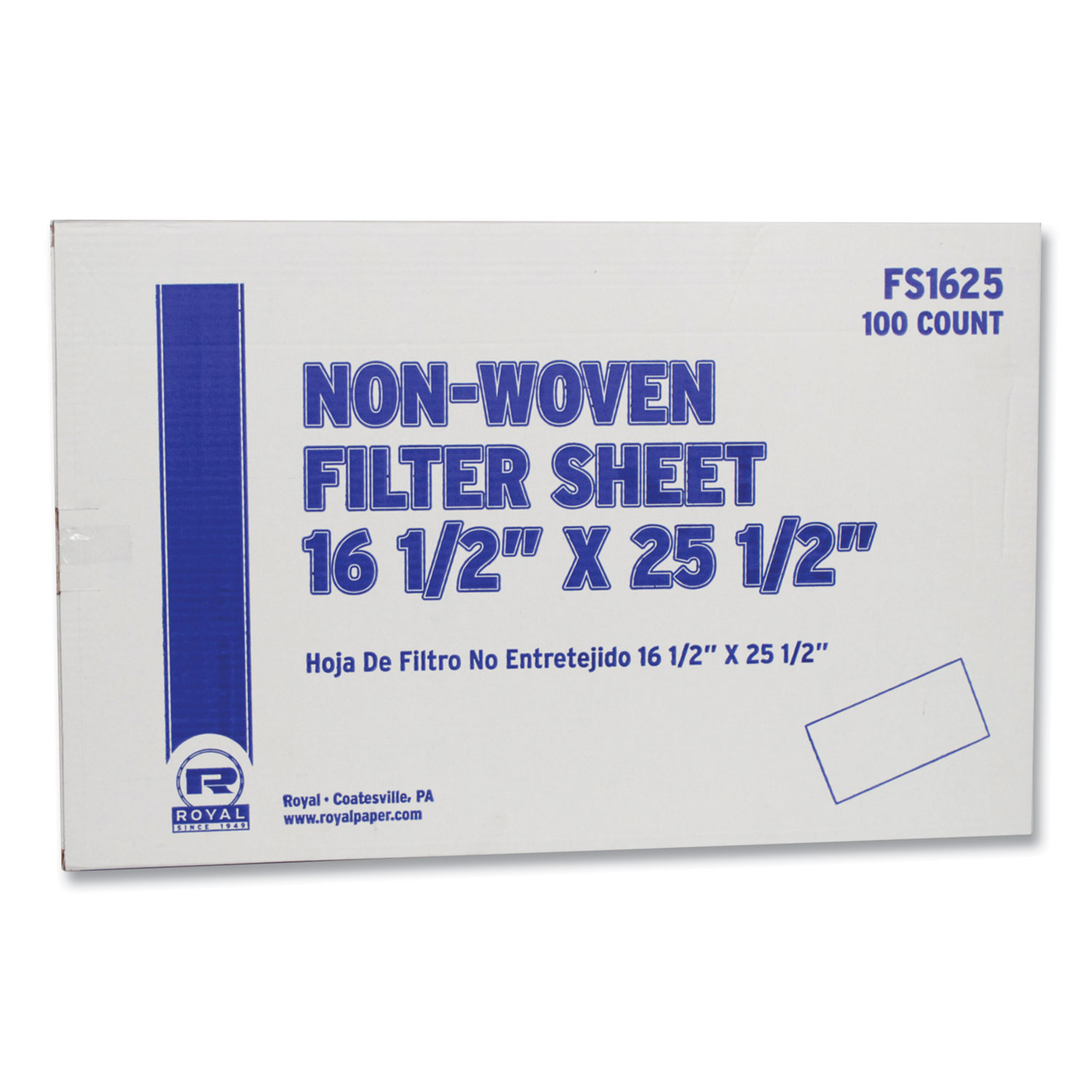 Filter Sheet, 16.5 x 25.5, 100/Carton