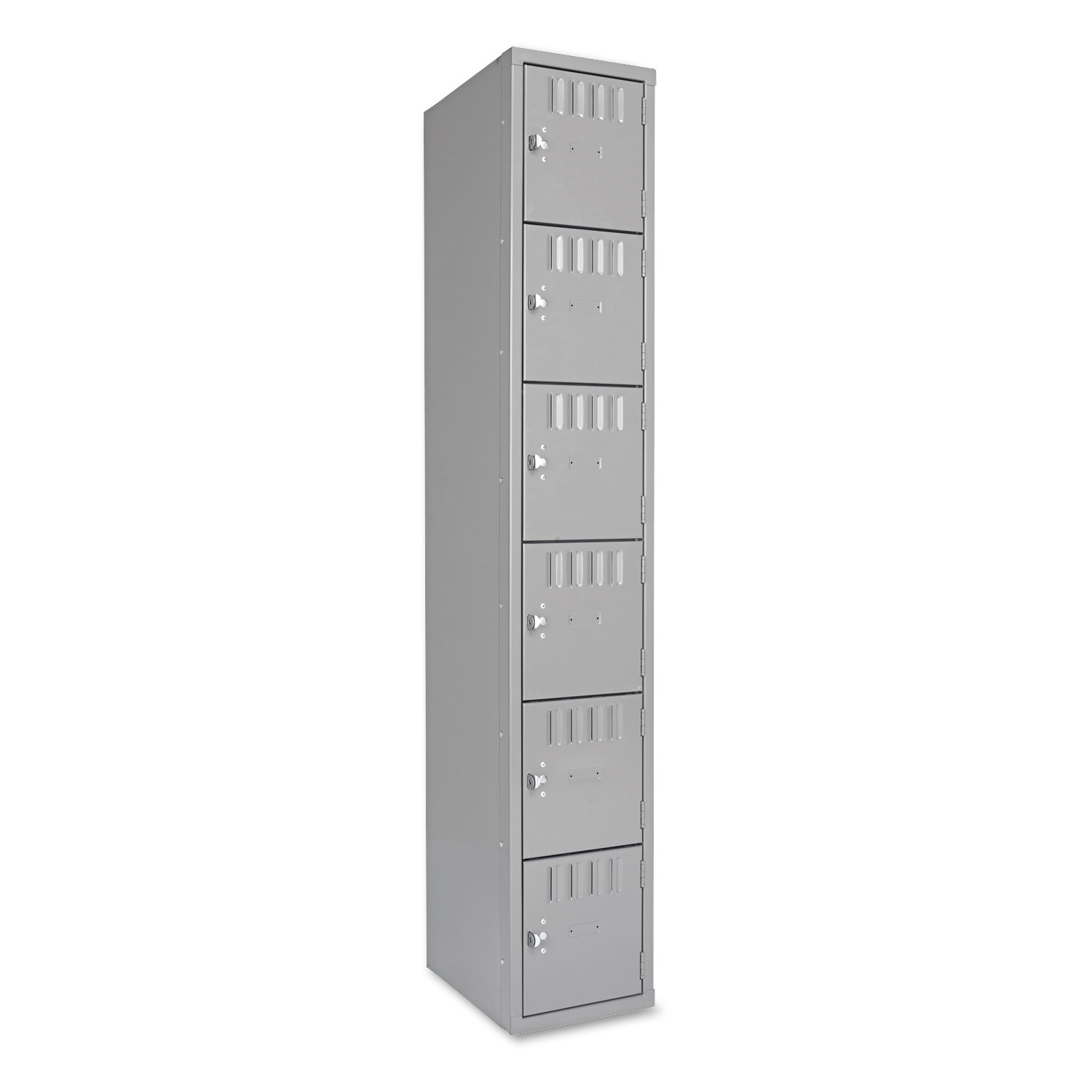6-Tier No Legs Steel Box Lockers