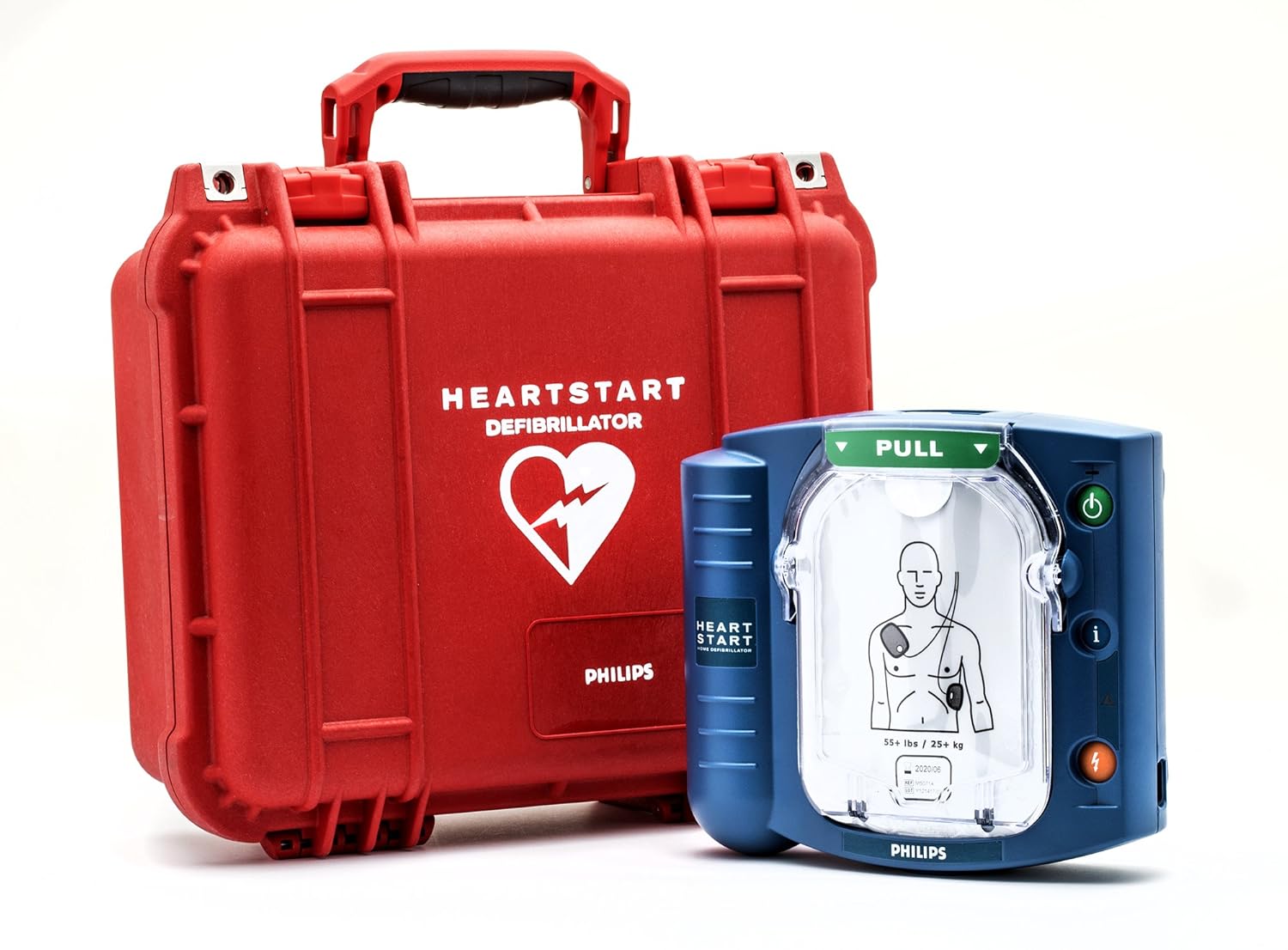 OnSite AED with Plastic Waterproof Shell Carry Case