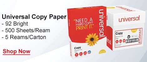 Universal Copy Paper, 5 Reams/Carton